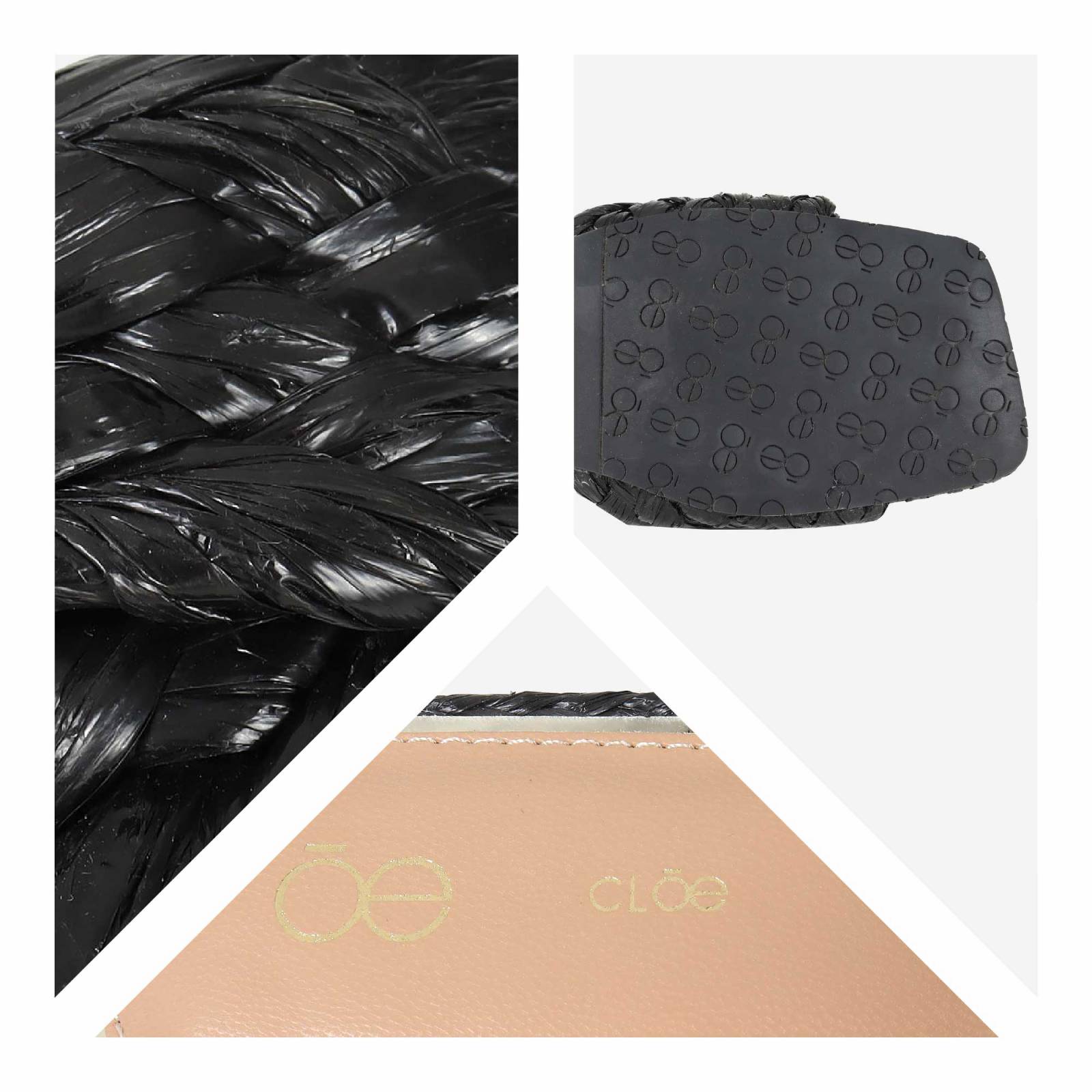 Sandalia para Mujer Cloe Rafia Tejida Suela Antiderrapante