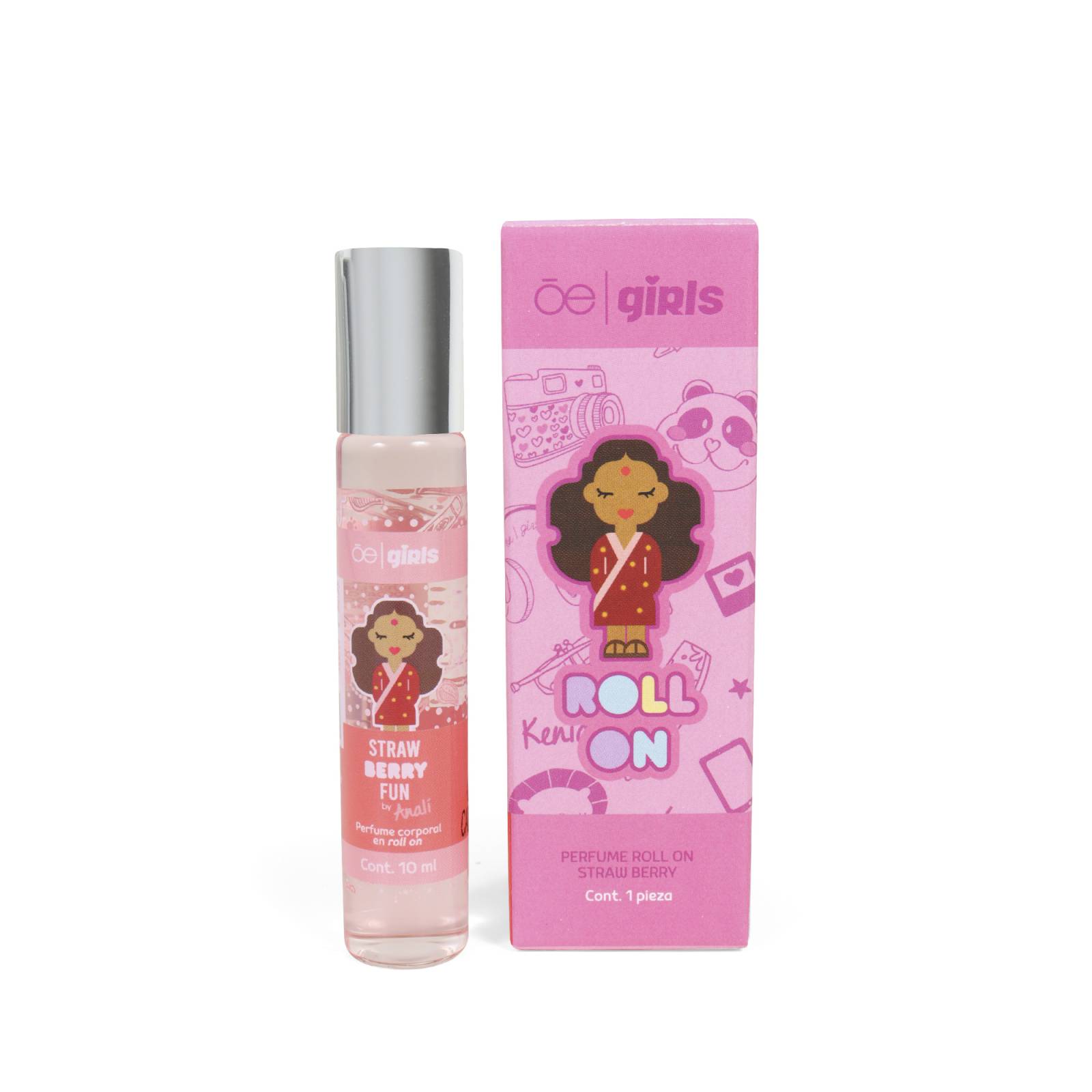 Perfume Roll On Cloe Girls Analí Aroma Fresa 10 Ml
