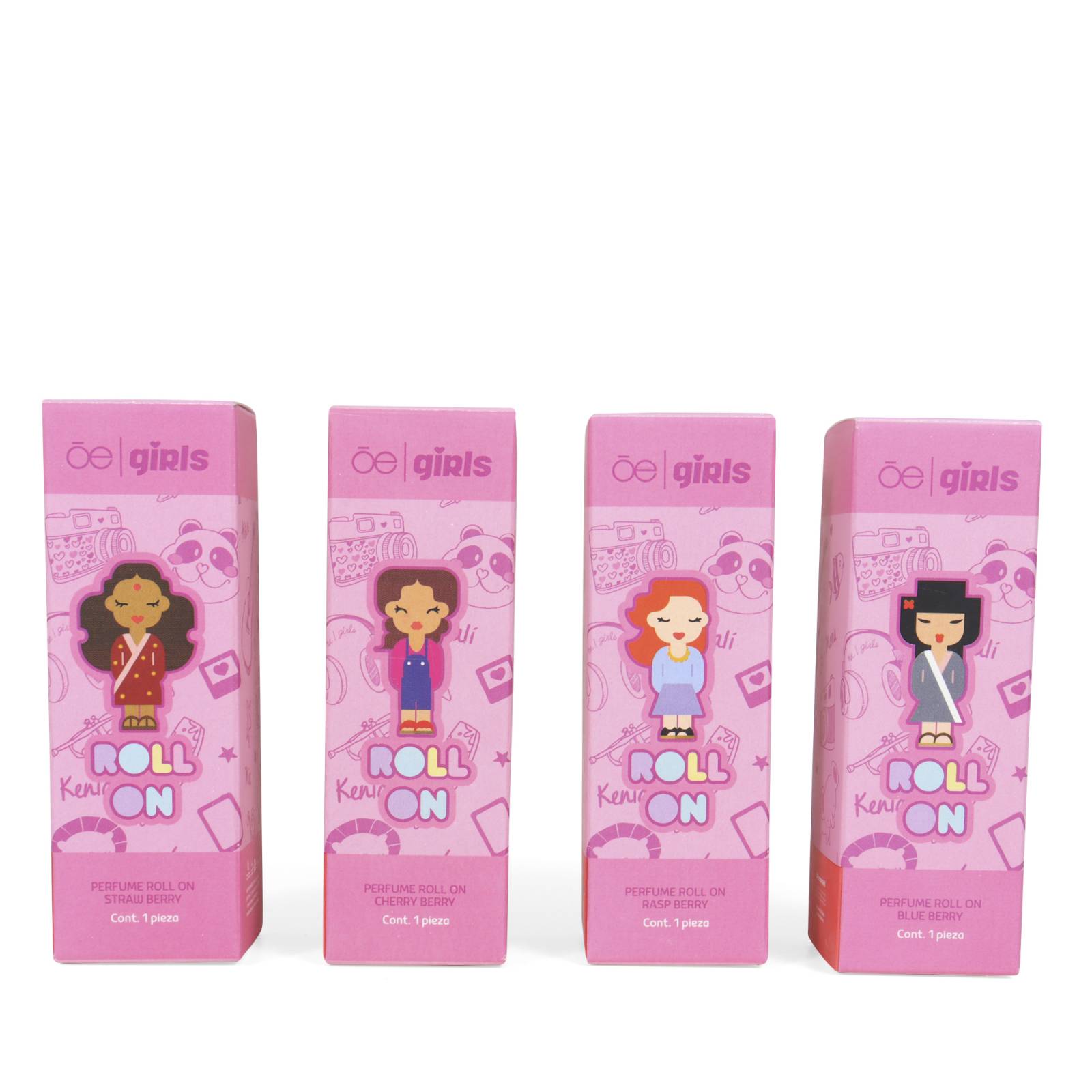 Perfume Roll On Cloe Girls Analí Aroma Fresa 10 Ml