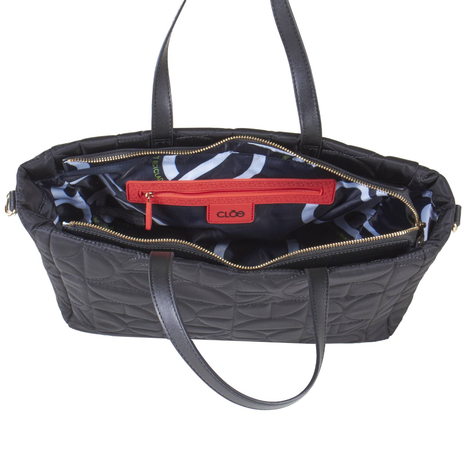 Bolsa Tote Material Reciclado color Negro