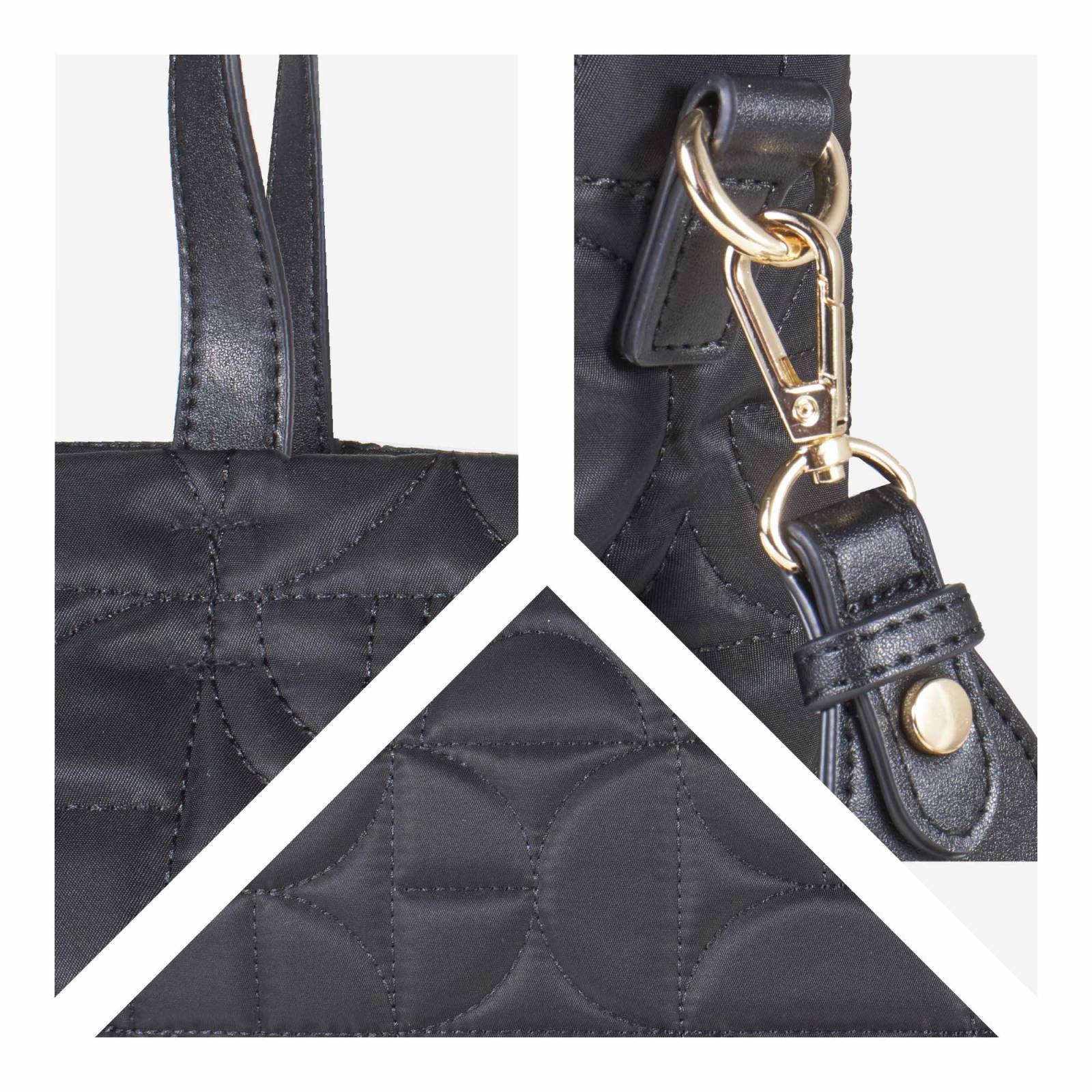 Bolsa Tote Material Reciclado color Negro