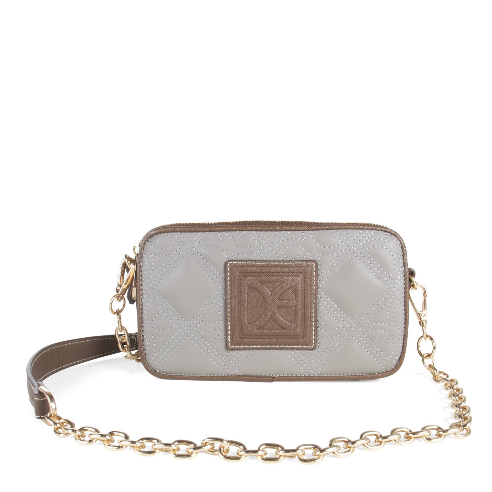 Bolsa Crossbody Cloe Material Reciclado color Café