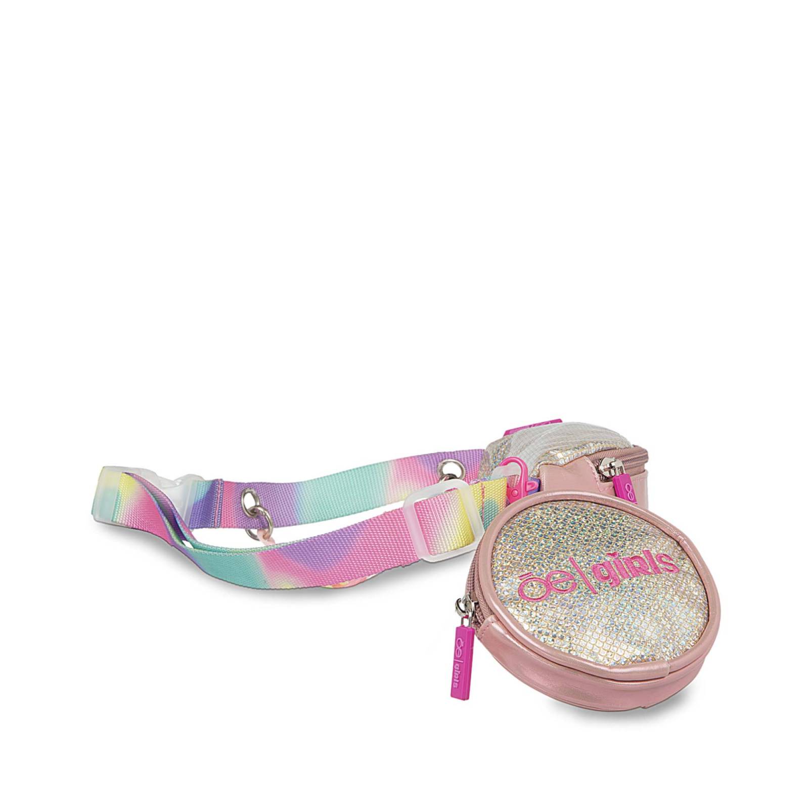 Cangurera Chica para Niña con Monedero color Rosa
