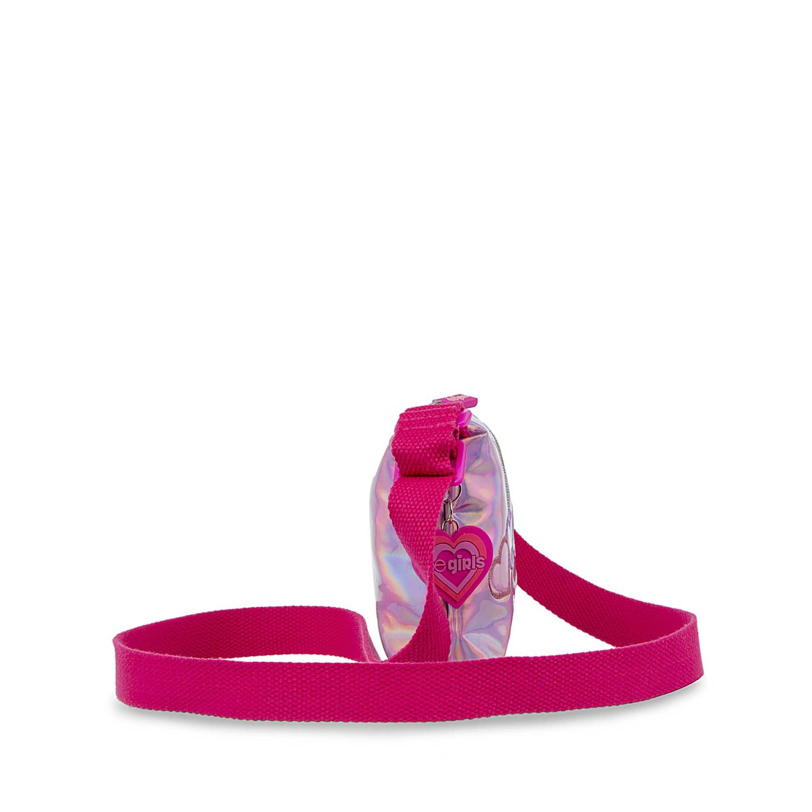Bolsa Crossbody Chica para Niña con Charm color Rosa
