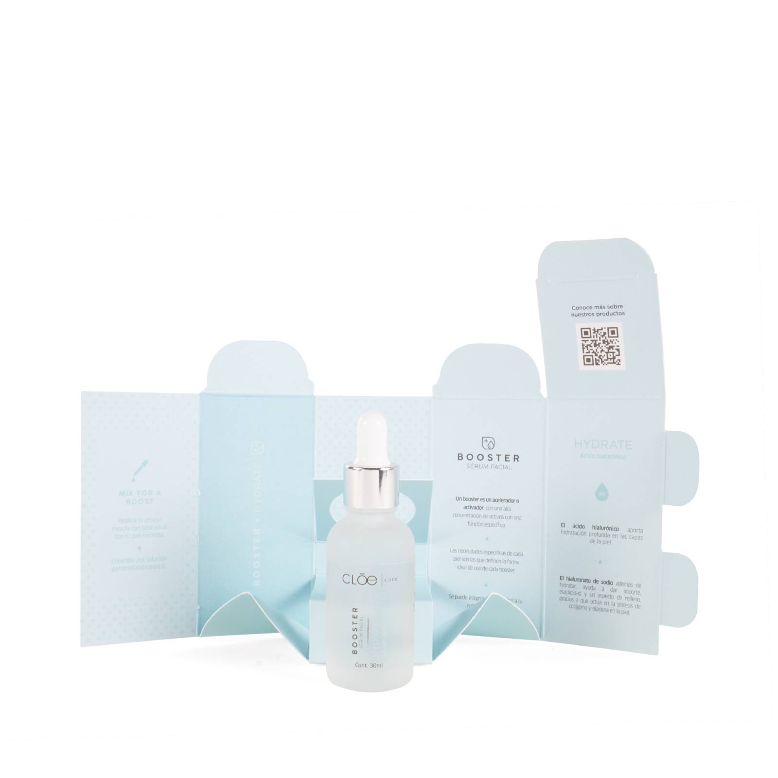 Suero Facial Cloe Care Potencializador Hidratante Ácido Hialuronico 30 ml