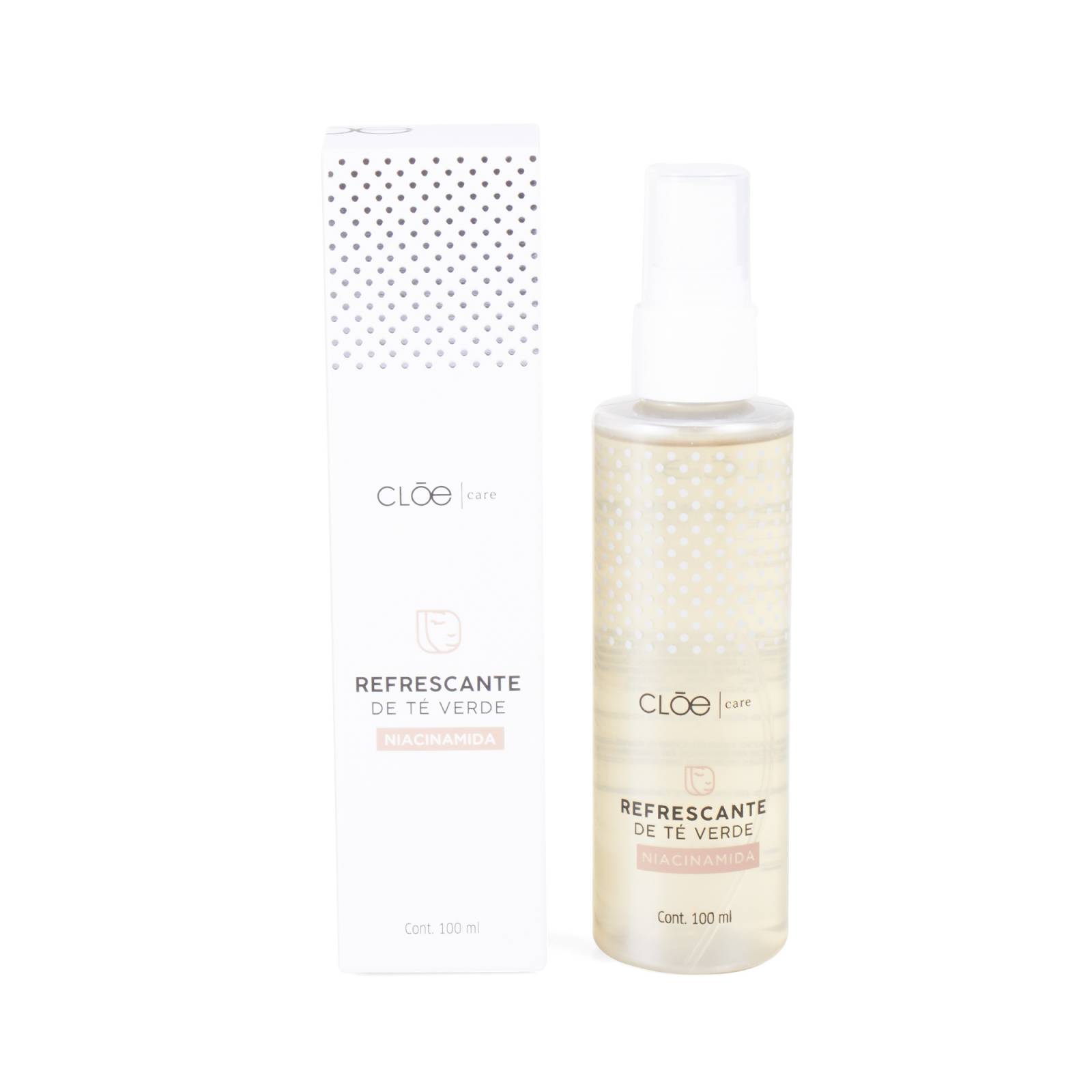 Spray Facial Cloe Care Para Mujer Refrescante de Té Verde