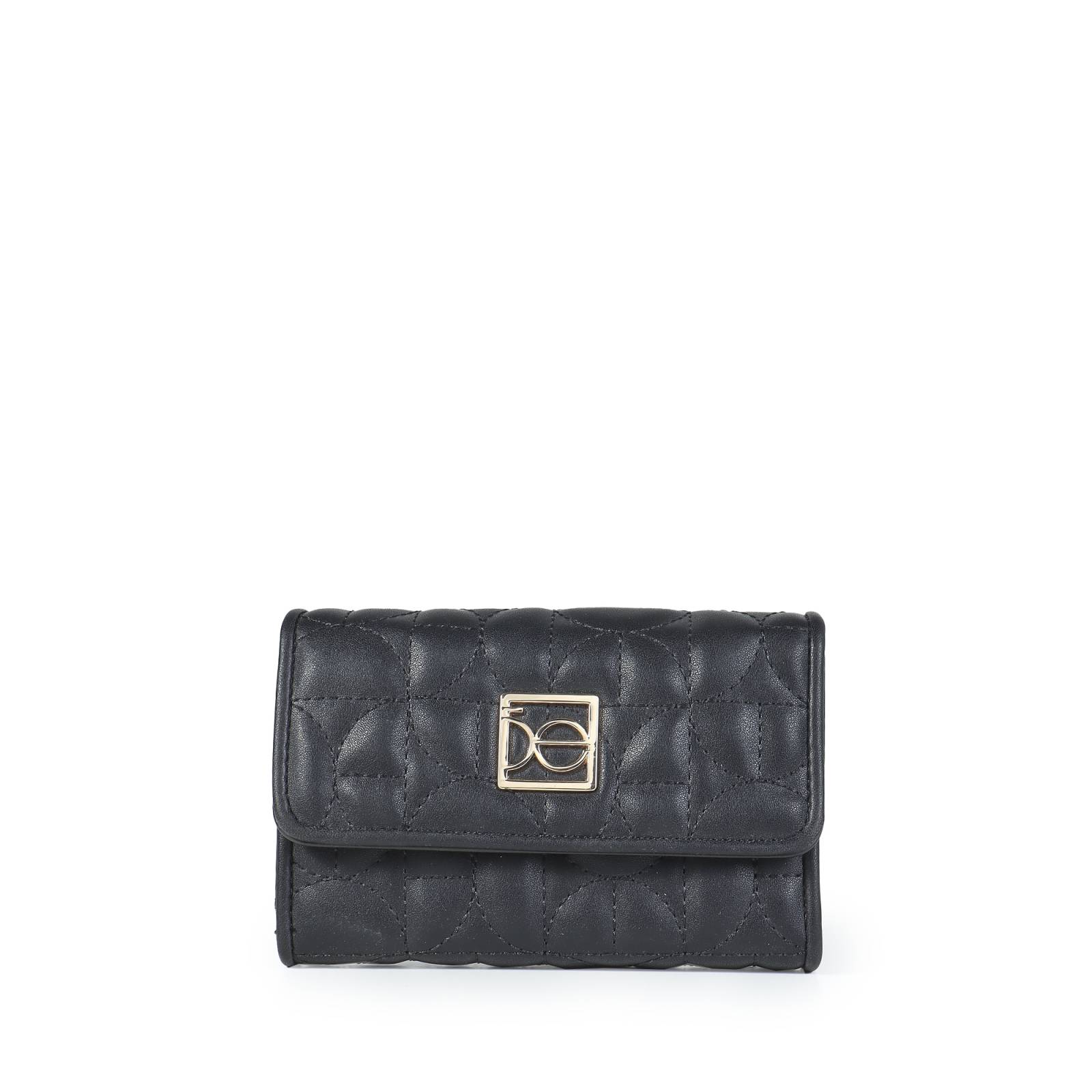 Cartera Flap Cloe Para Mujer Monograma broche de presión