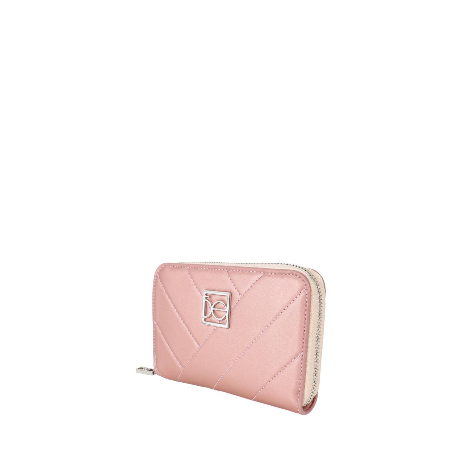 Cartera para Mujer Cloe Mediana con Cierre Diseño Bordado