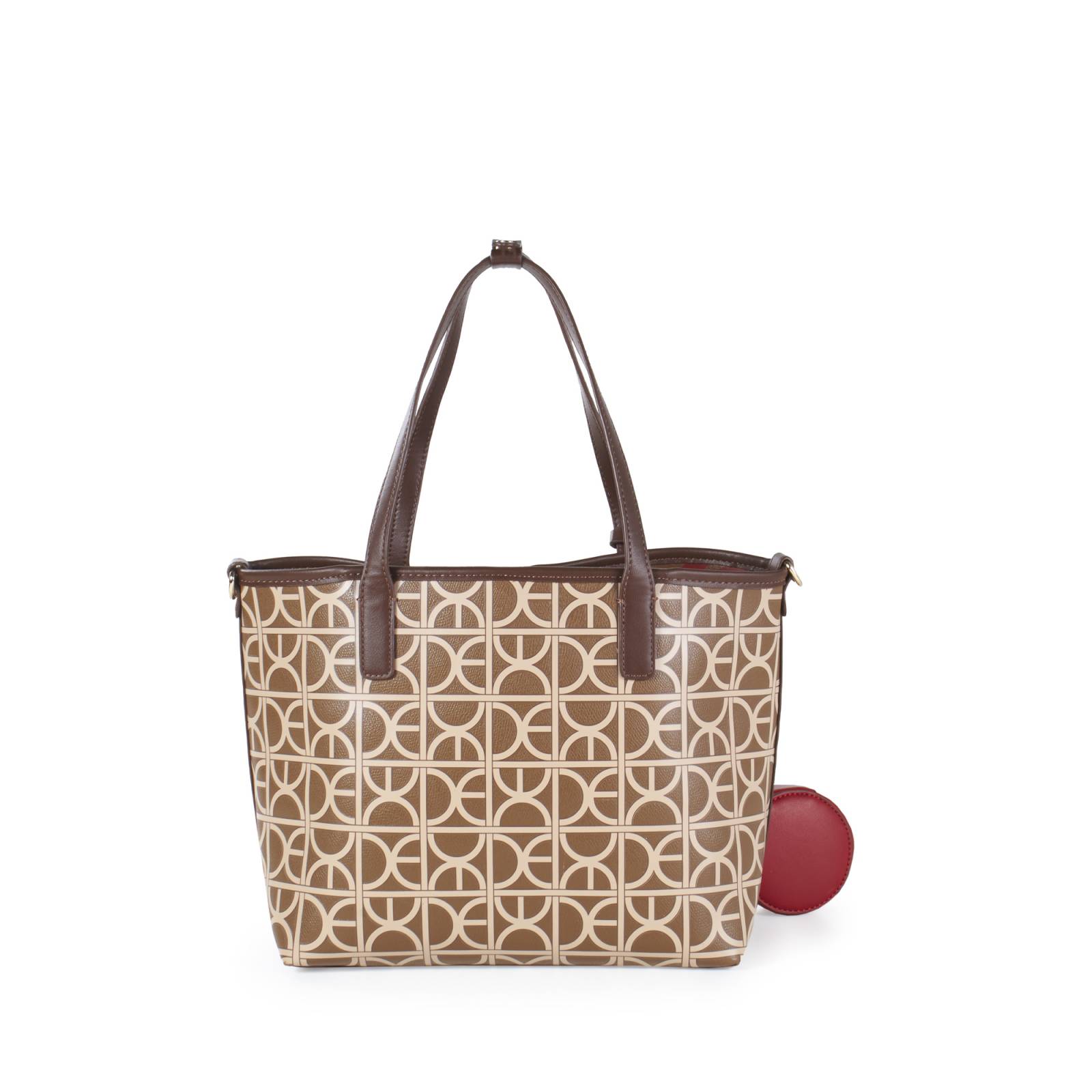 Bolsa Tote Cloe Para Mujer Mediana Monedero desprendible