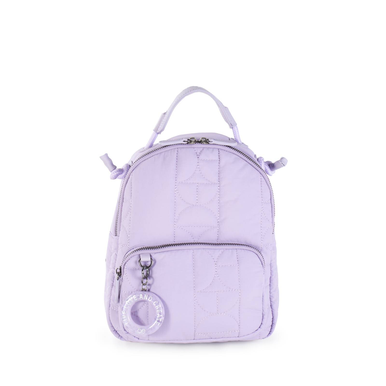 Mochila Cloe Para Mujer Textil Acolchada Asa larga