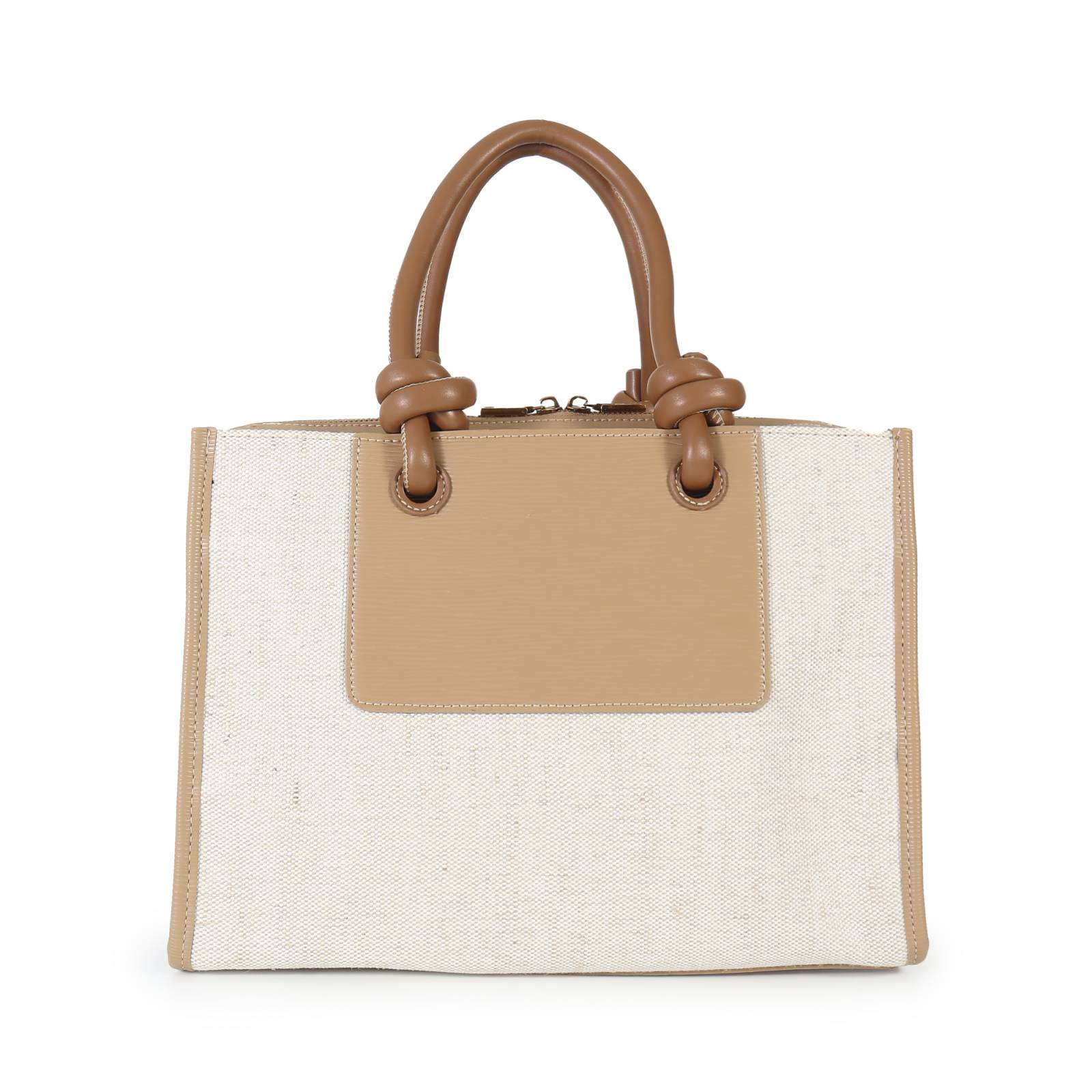 Bolsa Satchel para Mujer Cloe Grande Textil Clásica