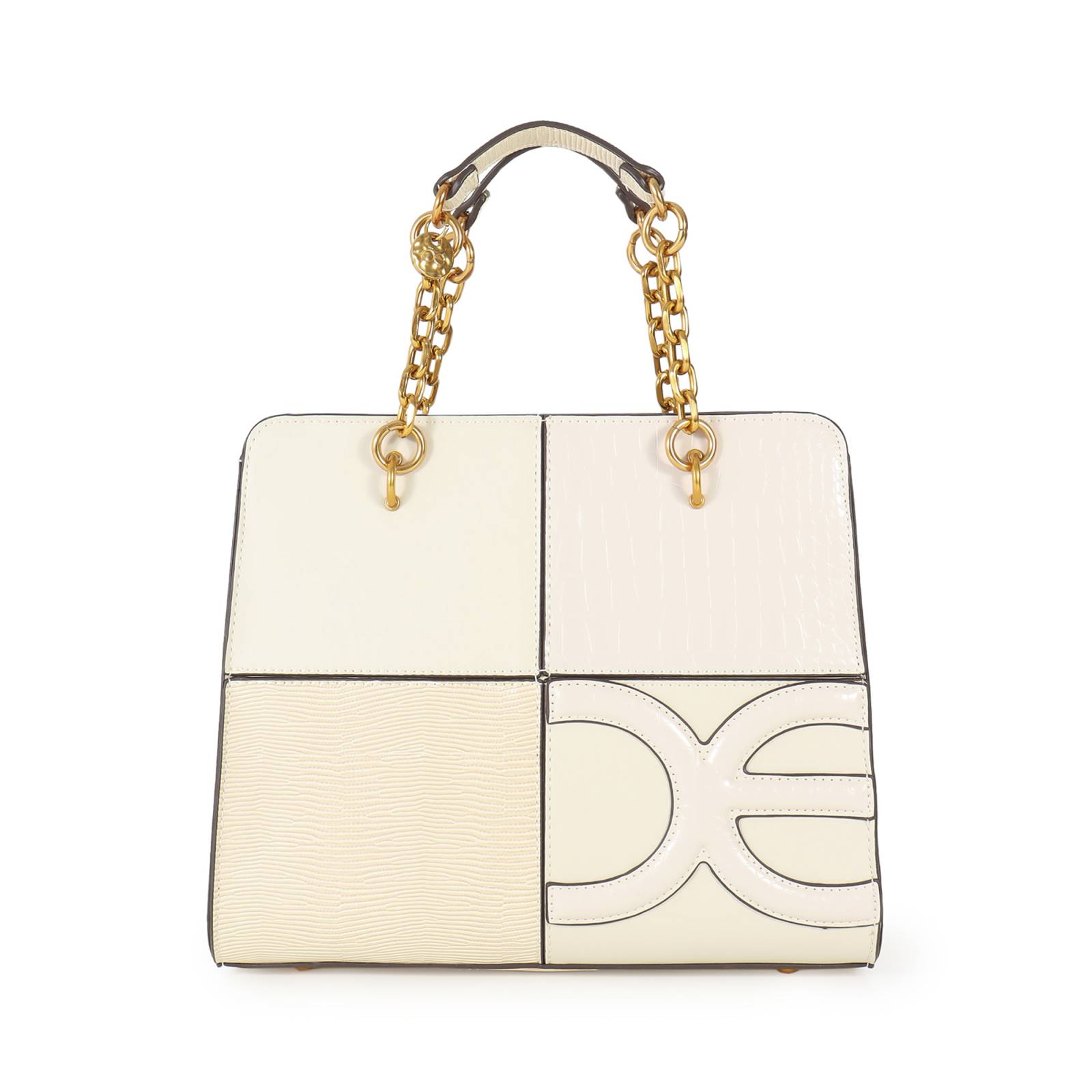 Bolsa Satchel para Mujer Cloe Diseño de Parches