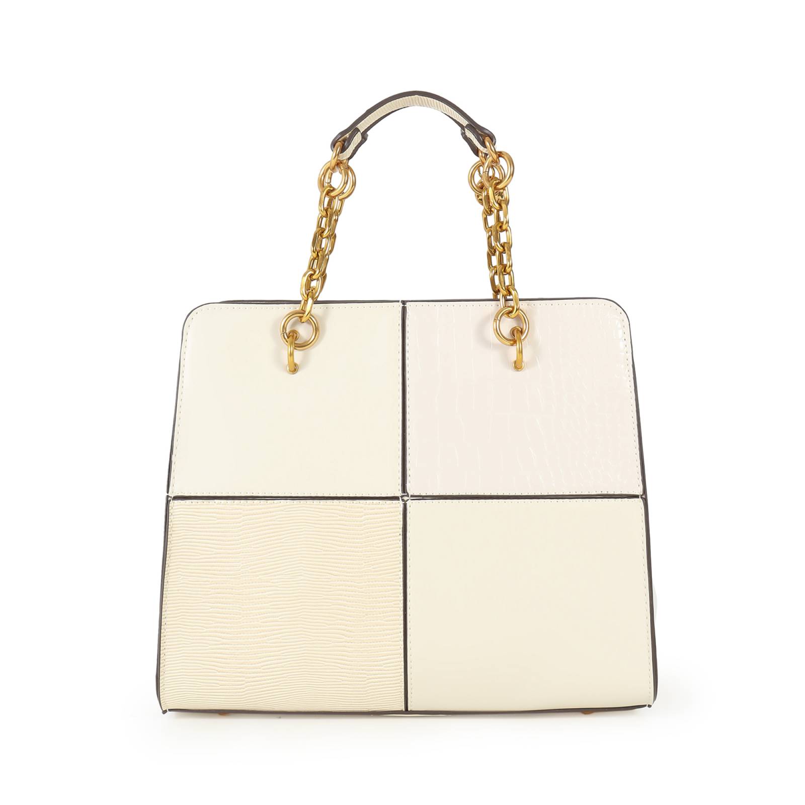 Bolsa Satchel para Mujer Cloe Diseño de Parches