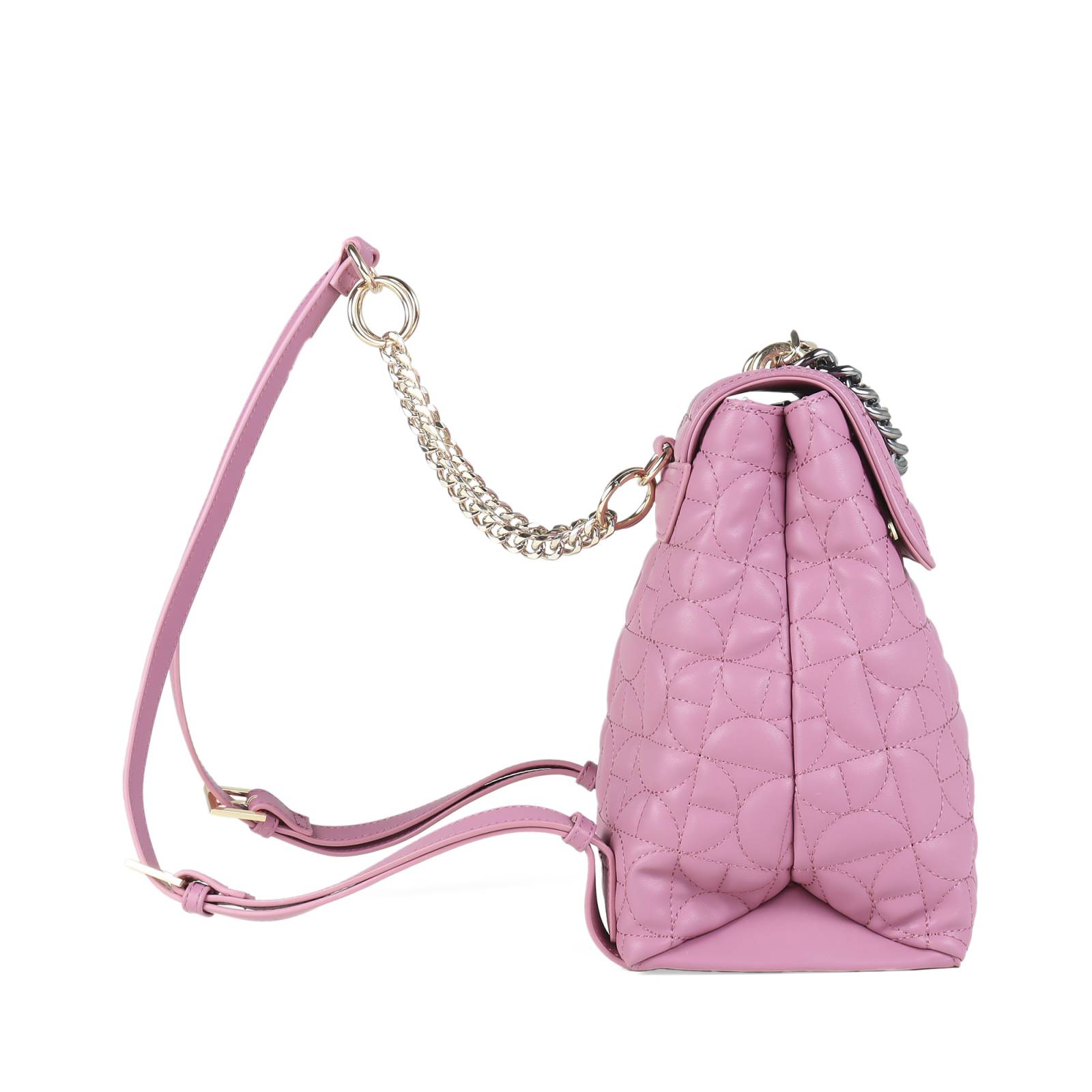 Mochila Cloe Para Mujer Cadenas Monograma Bordado