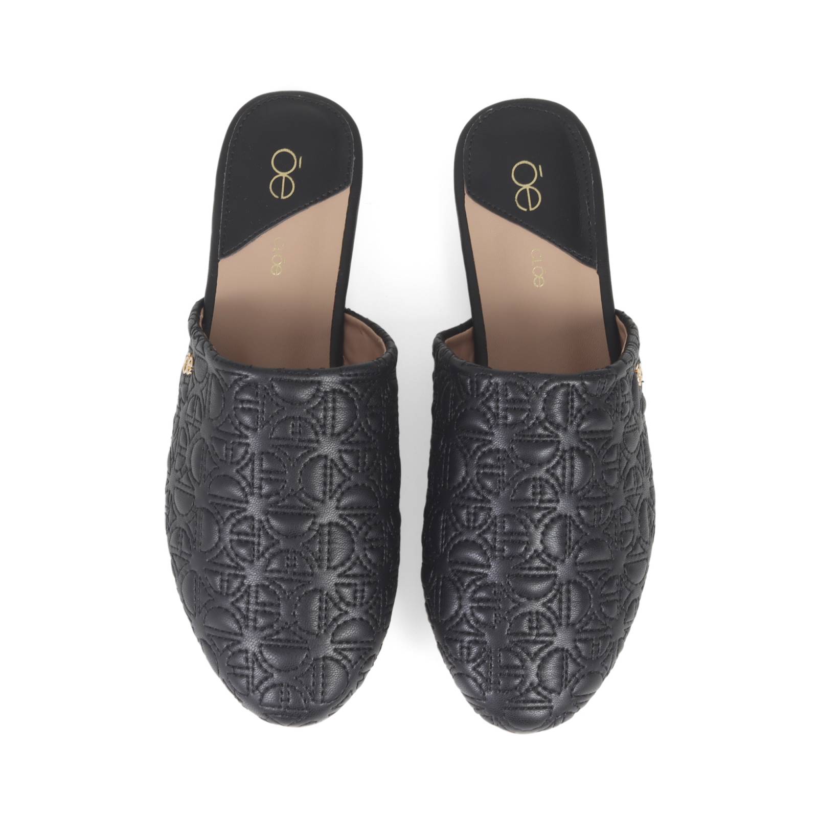 Mule para Mujer Cloe Bordado Punta Ovalada