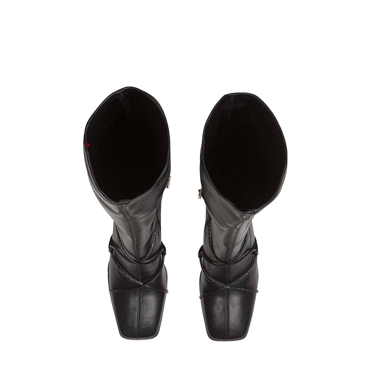 Bota Cloe Para Mujer Alta Tacón Grueso