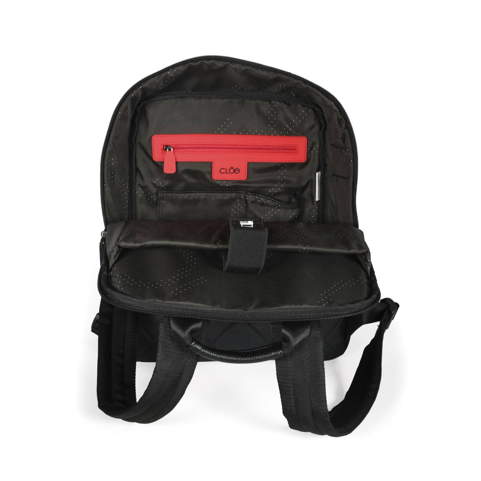 Mochila Cloe Uomo Porta Laptop 16 plg Textil para Hombre color Negro