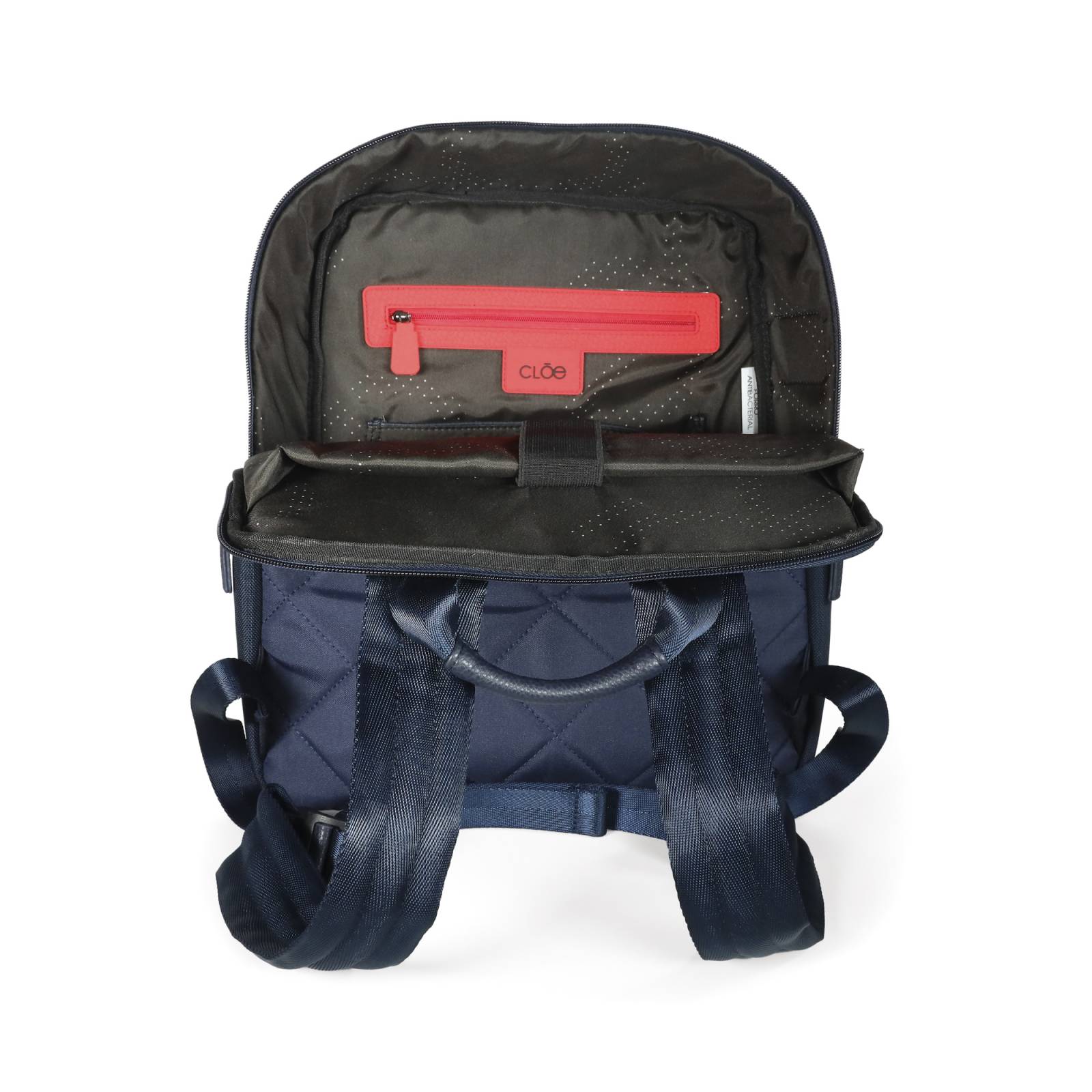 Mochila Cloe Uomo Porta Laptop 16 plg Textil para Hombre color Azul Marino