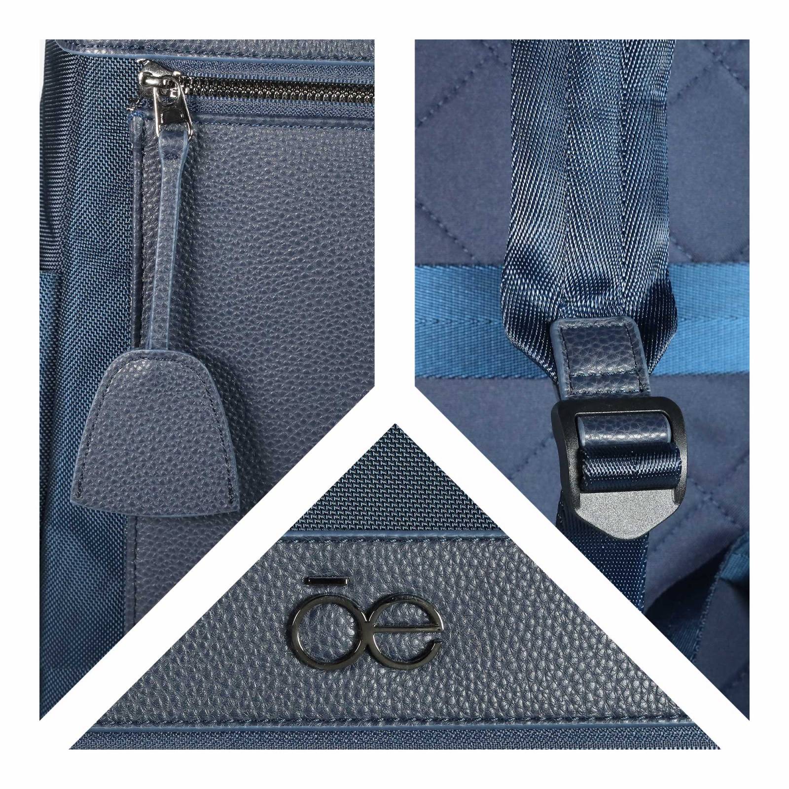 Mochila Cloe Uomo Porta Laptop 16 plg Textil para Hombre color Azul Marino