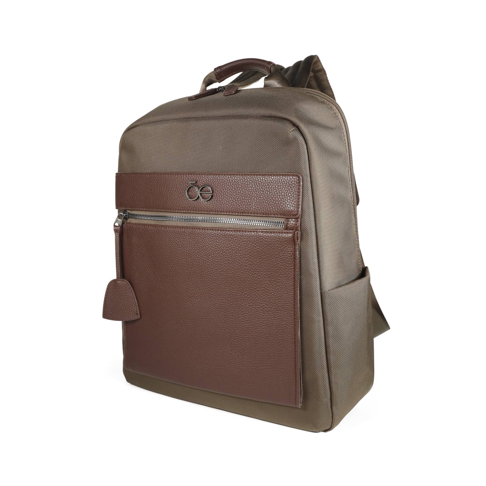 Mochila Cloe Uomo Porta Laptop 16 plg Textil para Hombre color Café