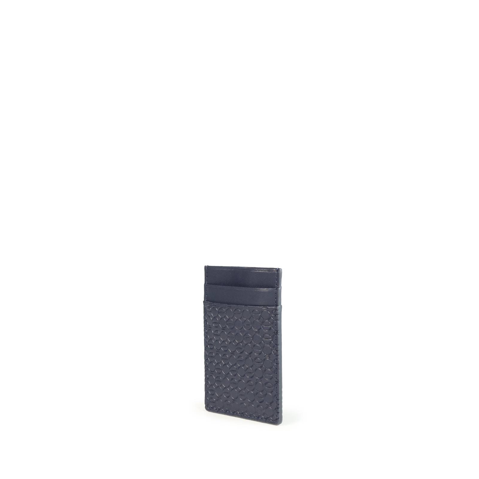 Set Cloe Uomo de Tarjetero Clip y Llavero para Hombre color Azul Marino