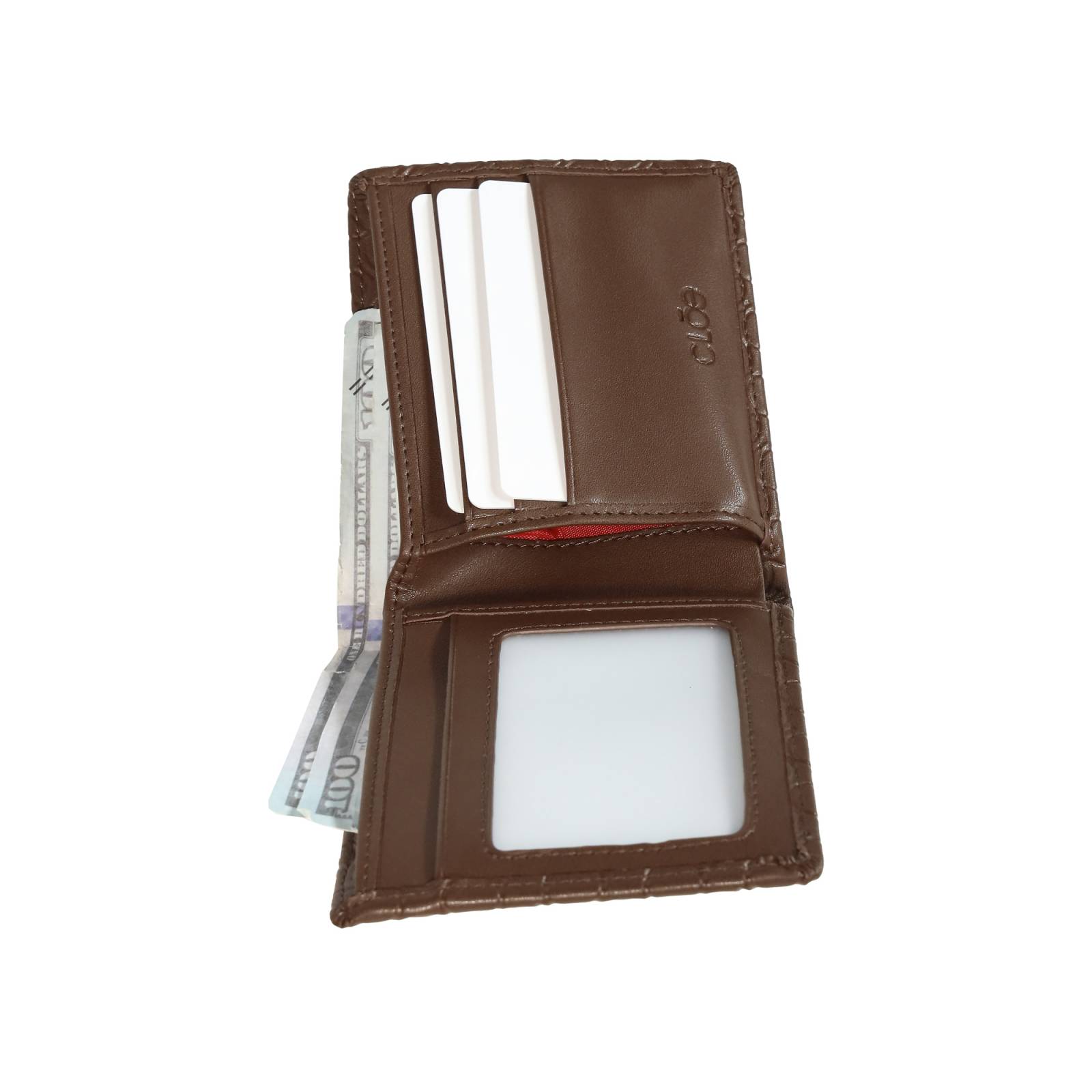 Set Cloe Uomo de Cartera Tarjetero y Llavero para Hombre color Café