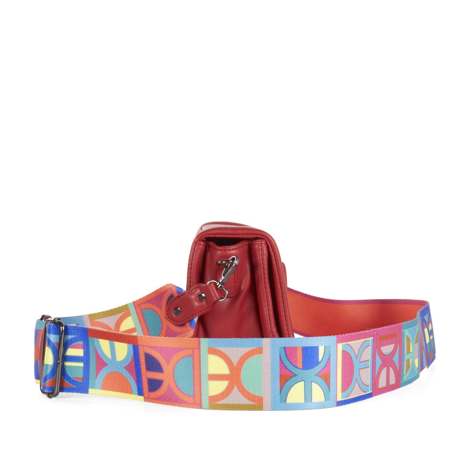 Bolsa Crossbody Cloe Para Mujer Acolchada Asa de webbing