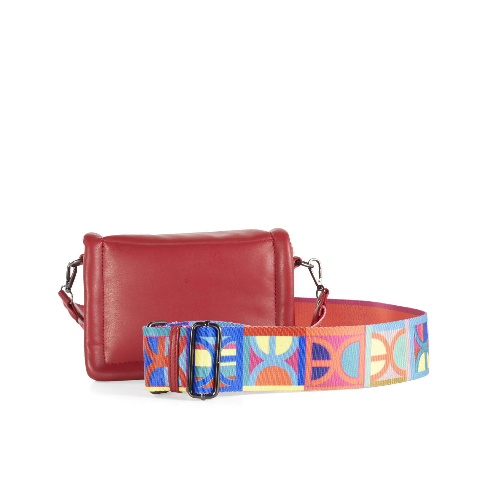 Bolsa Crossbody Cloe Para Mujer Acolchada Asa de webbing