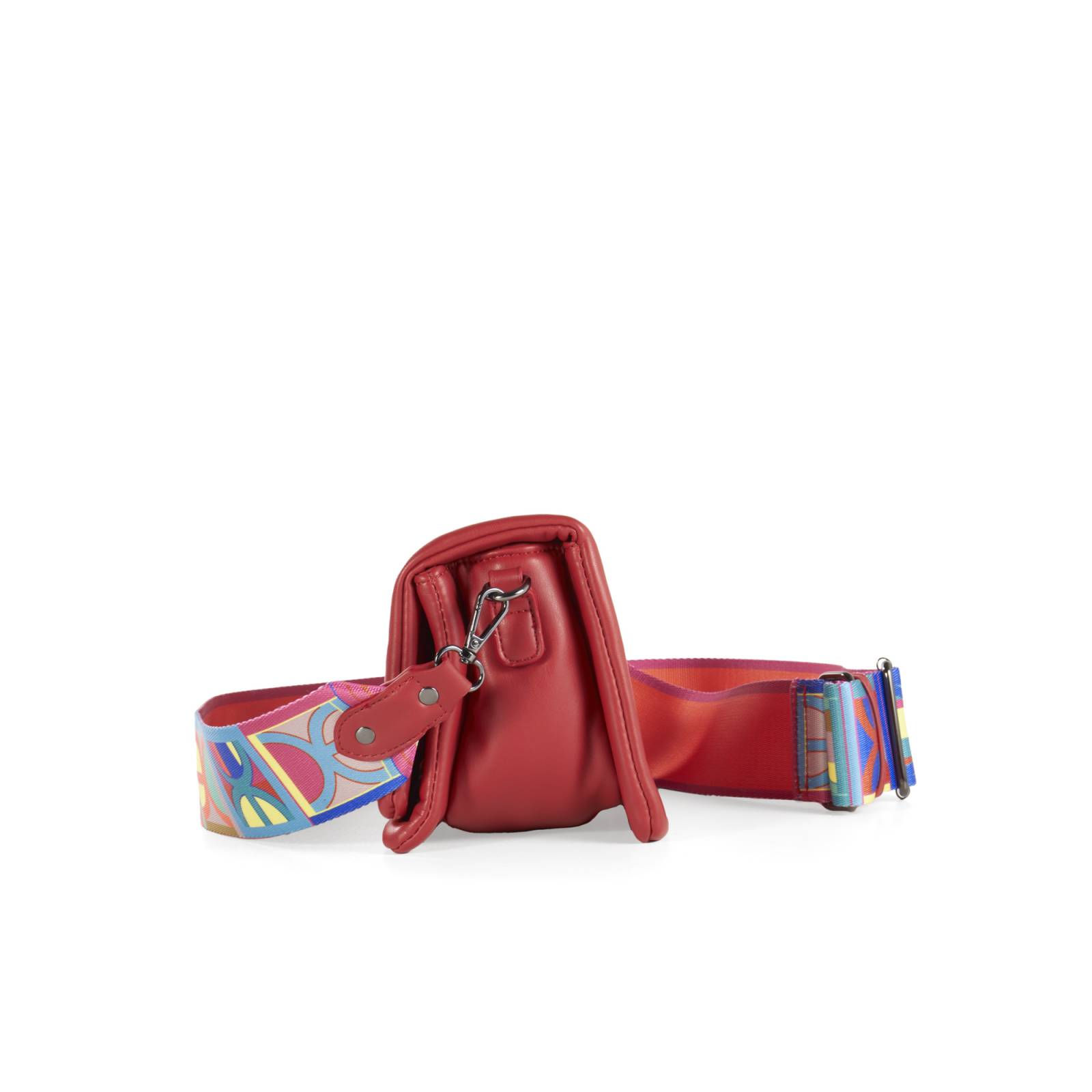 Bolsa Crossbody Cloe Para Mujer Acolchada Asa de webbing