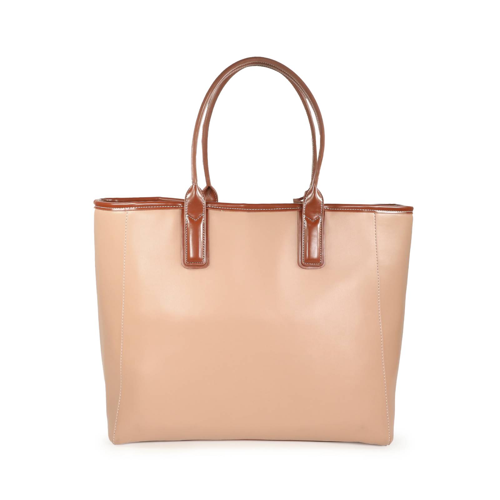 Bolsa Tote Cloe Doble Función color Nude