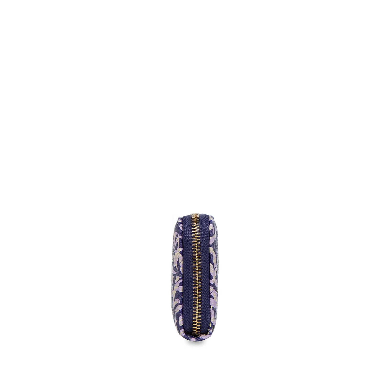 Cartera Mediana Cloe Cierre Sencillo Estampado Floral Multicolor