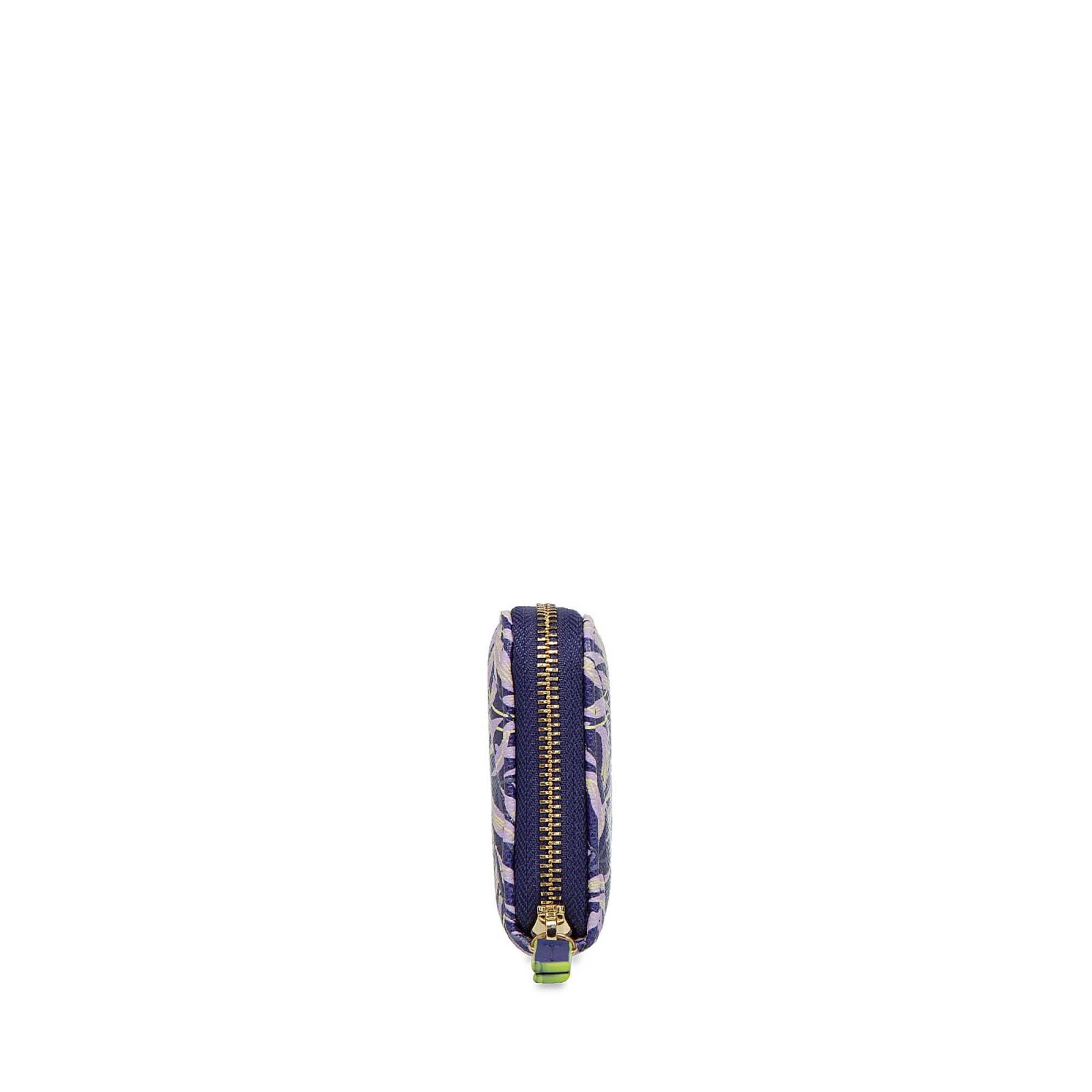 Cartera Mediana Cloe Cierre Sencillo Estampado Floral Multicolor