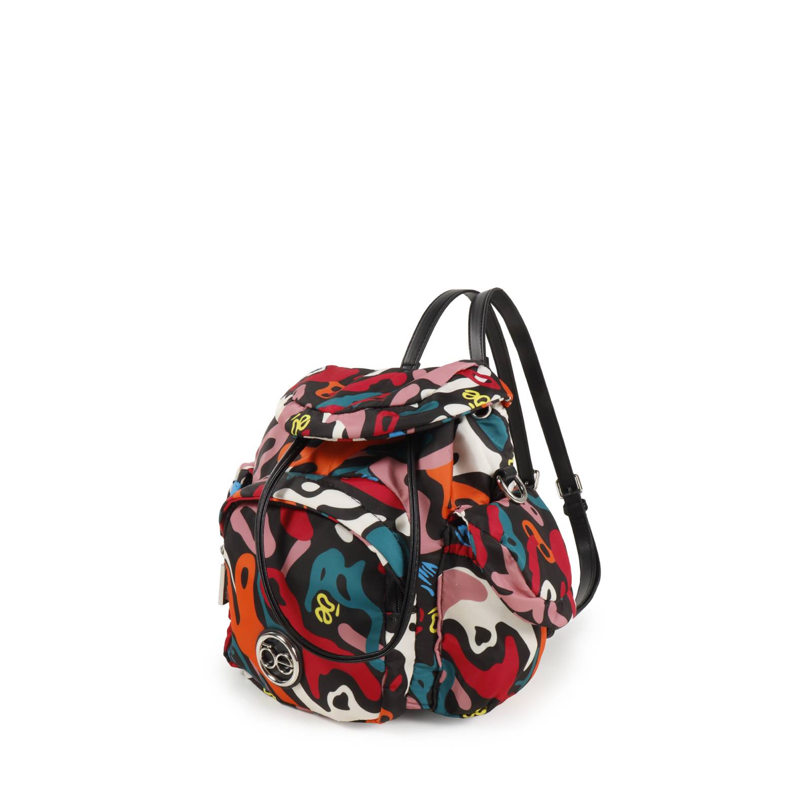 Mochila Cloe Para Mujer Mini Nylon Dos en Uno