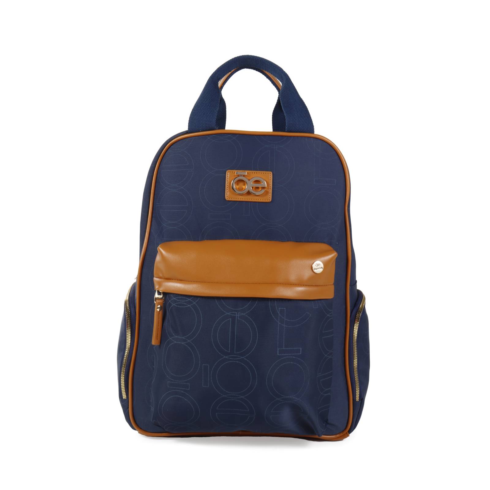 Pañalera Mochila Cloe Mom   Baby con Accesorios color Azul