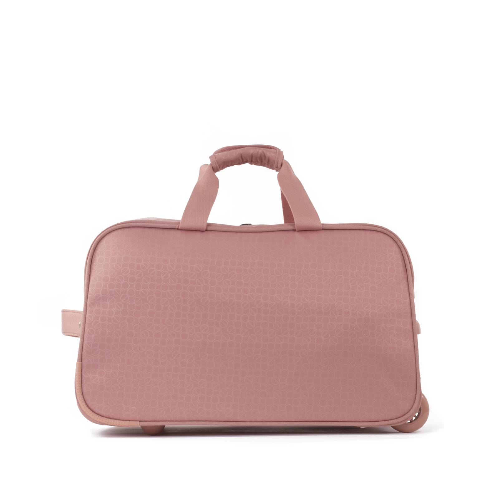 Maleta Duffle Bag Cloe Con Ruedas Y Estampado Monogramas