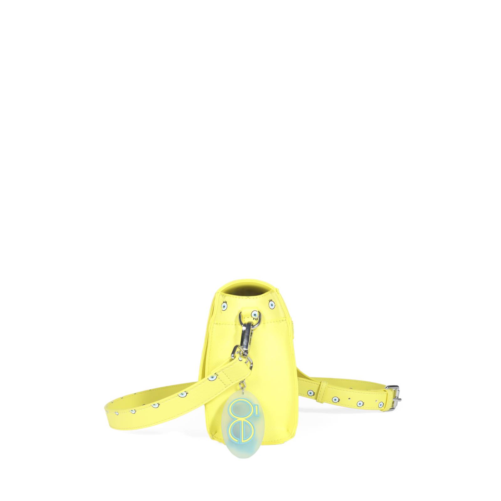 Bolsa Crossbody Sponge Bob x Oe Estampado Icónico color Amarillo