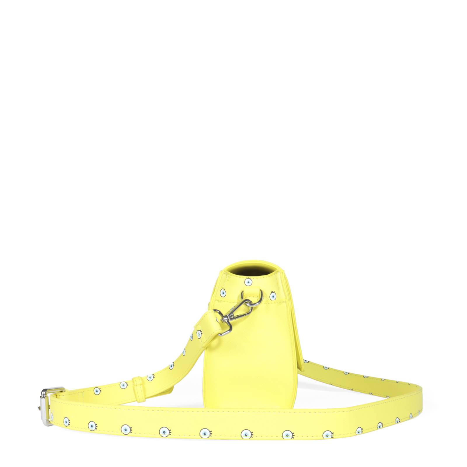 Bolsa Crossbody Sponge Bob x Oe Estampado Icónico color Amarillo