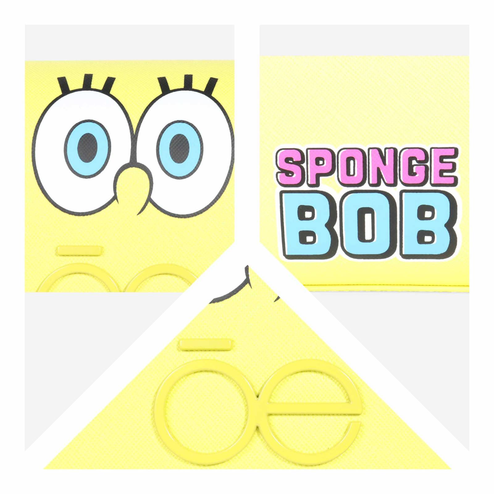Bolsa Crossbody Sponge Bob x Oe Estampado Icónico color Amarillo