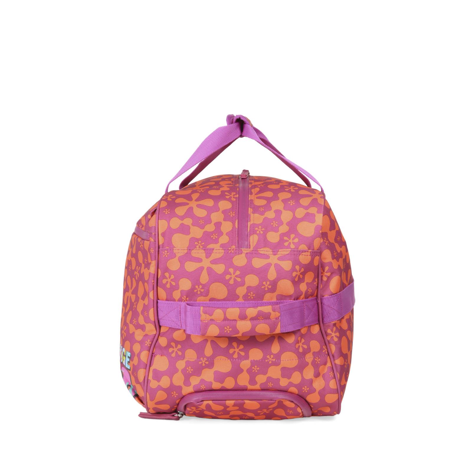 Duffle Bag Textil con Ruedas Sponge Bob x Oe color Magenta
