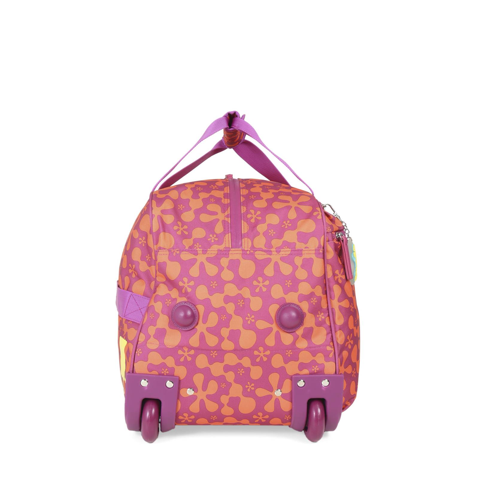 Duffle Bag Textil con Ruedas Sponge Bob x Oe color Magenta
