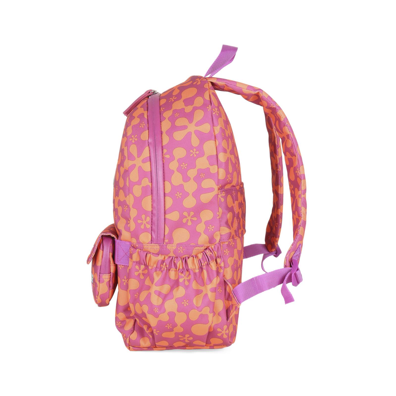 Mochila 2 en 1 Textil Sponge Bob x Oe color Magenta