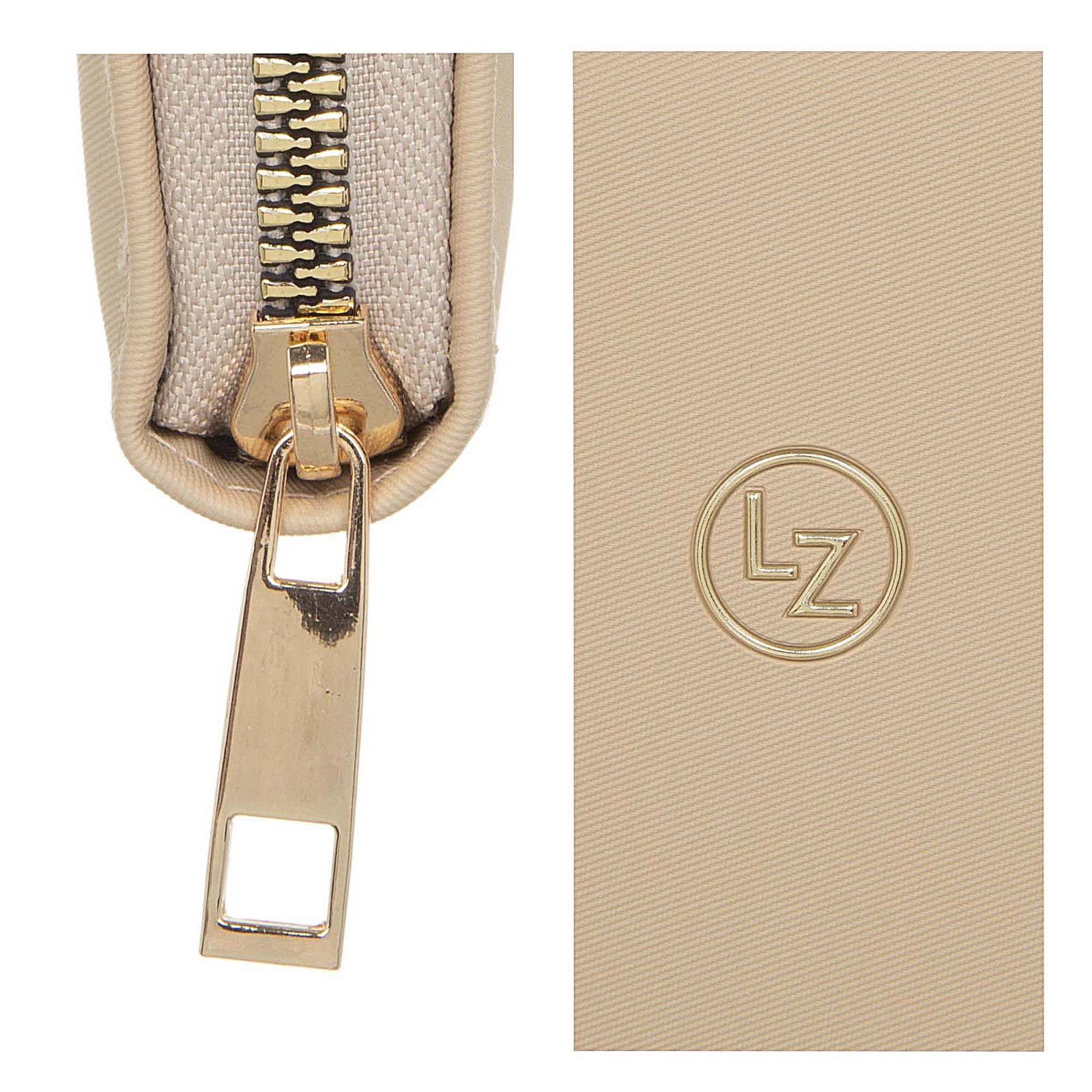 Cartera Lucentzza Mediana Cierre Sencillo Nylon color Fango