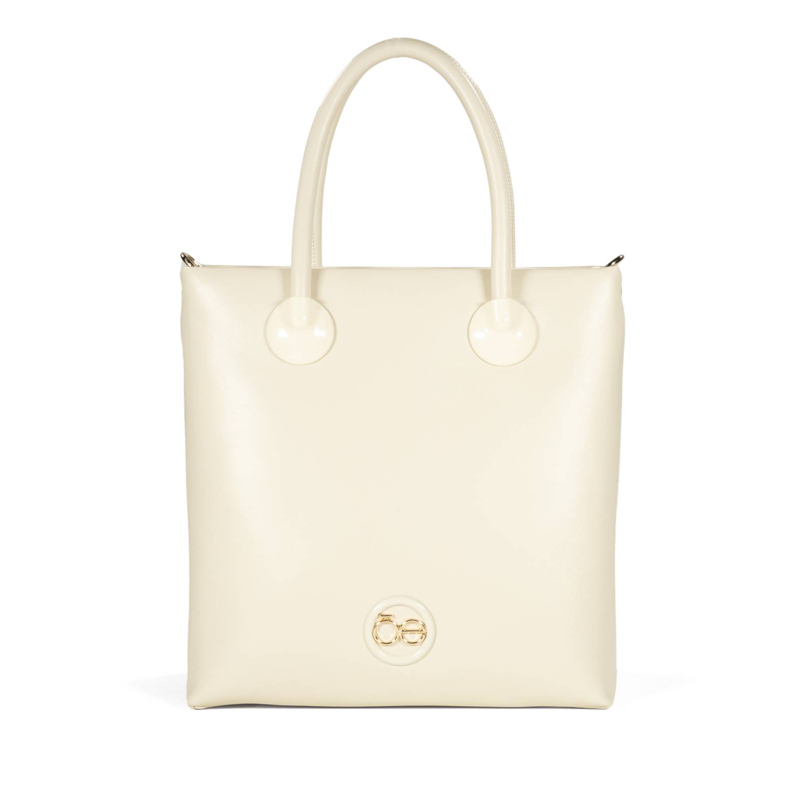 Bolsa Tote Cloe Mediano color Beige