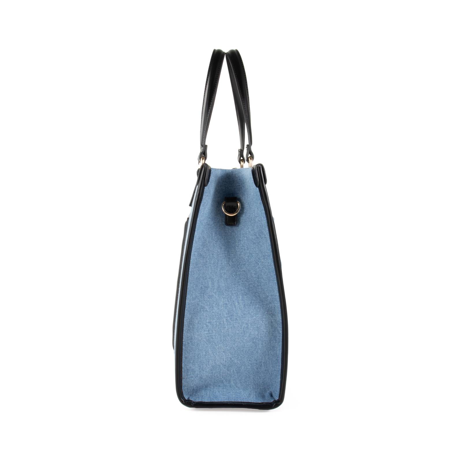 Bolsa Cloe Grande Textil Porta Laptop 15 plg color Azul