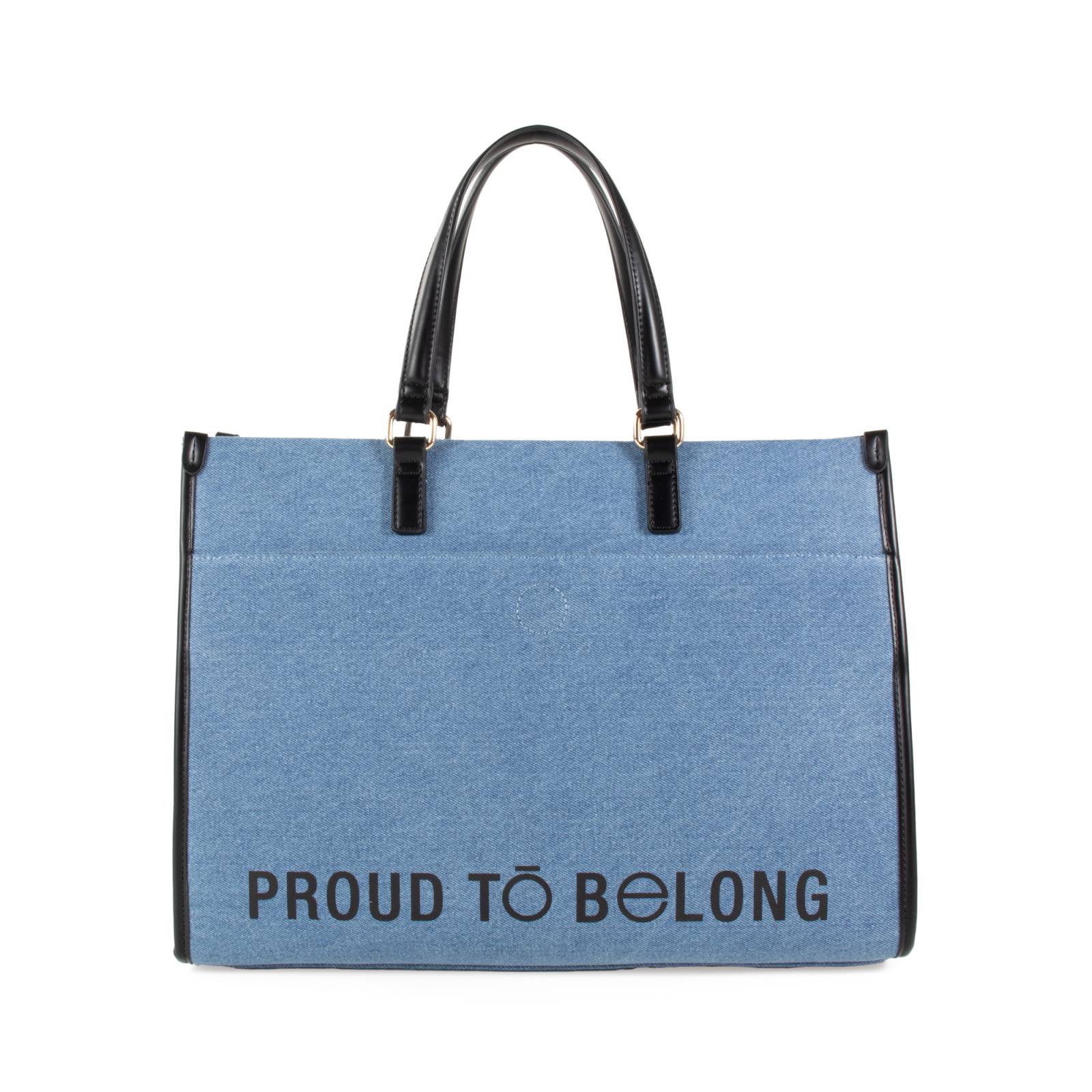 Bolsa Cloe Grande Textil Porta Laptop 15 plg color Azul