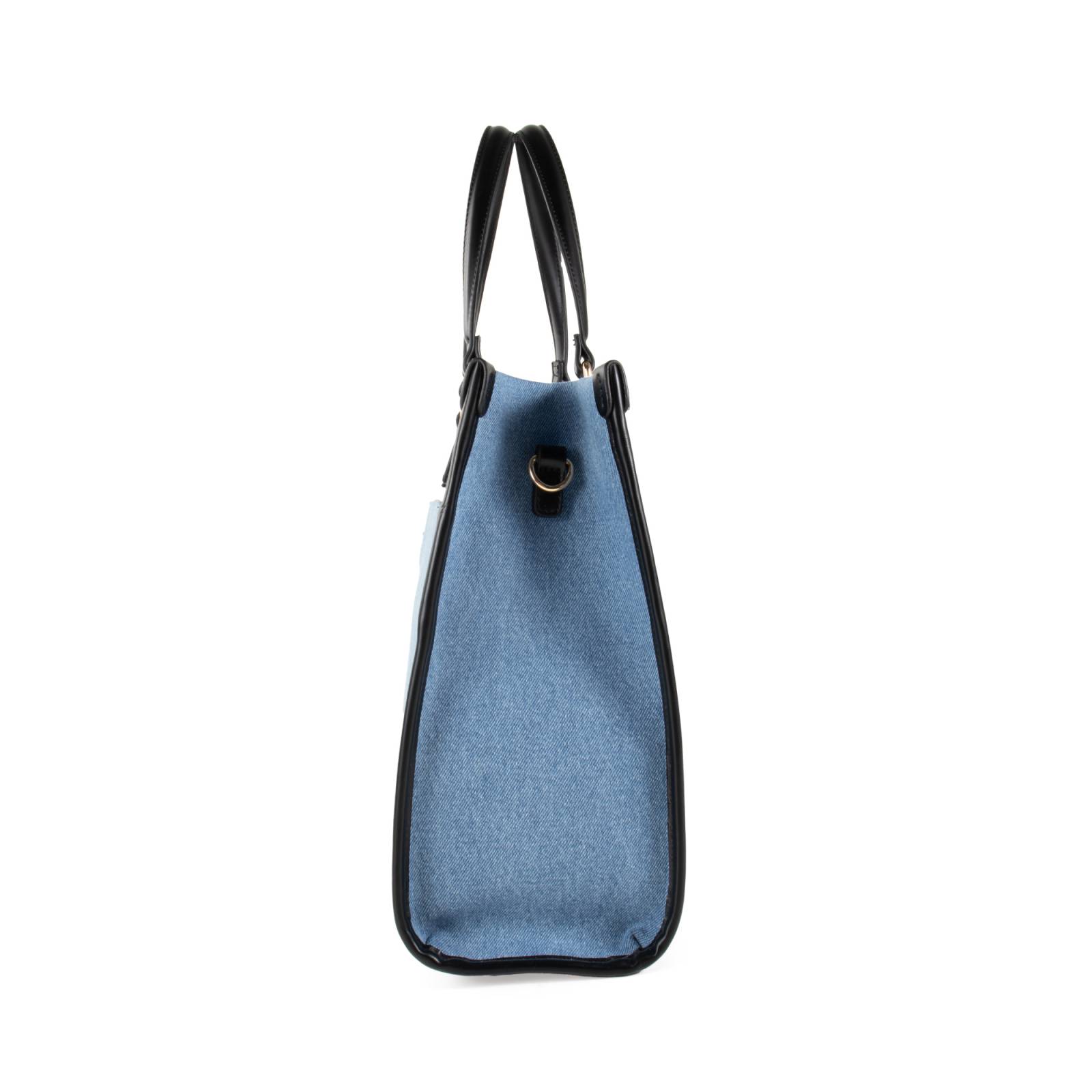 Bolsa Cloe Grande Textil Porta Laptop 15 plg color Azul