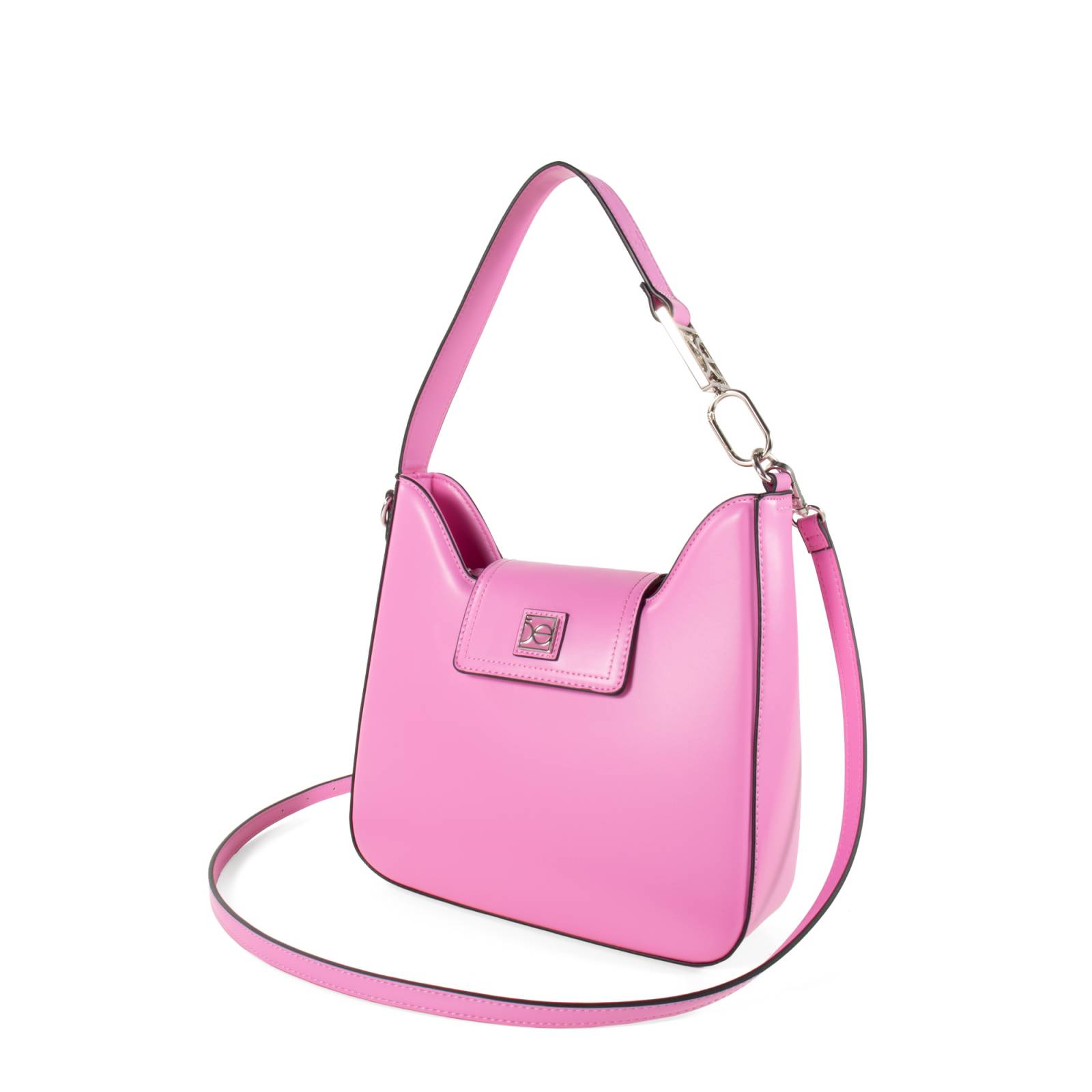 Bolsa Hobo Cloe Mediana Clásica color Rosa