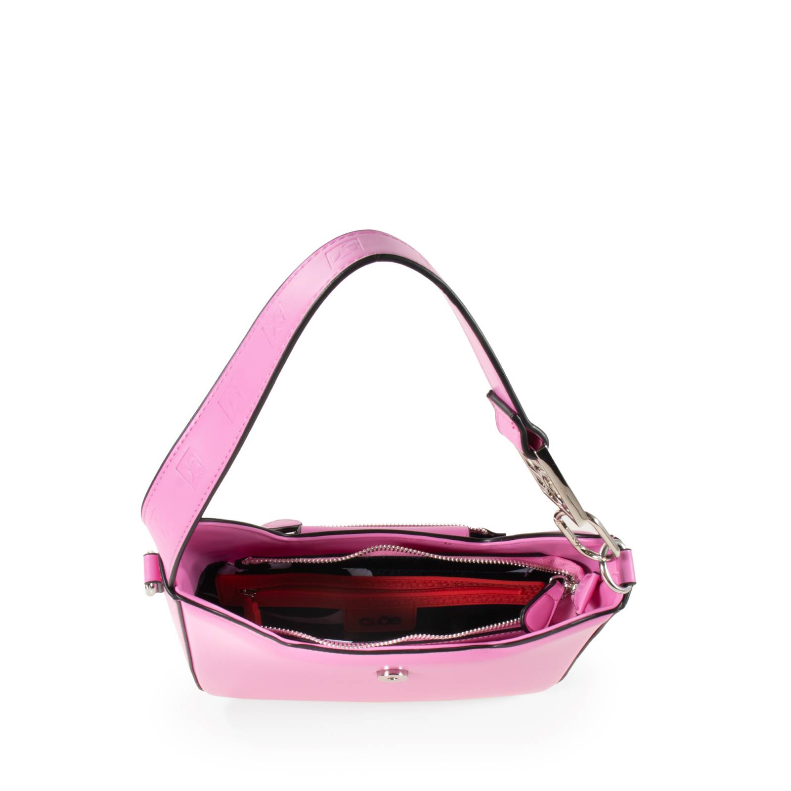 Bolsa Hobo Cloe Mediana Clásica color Rosa