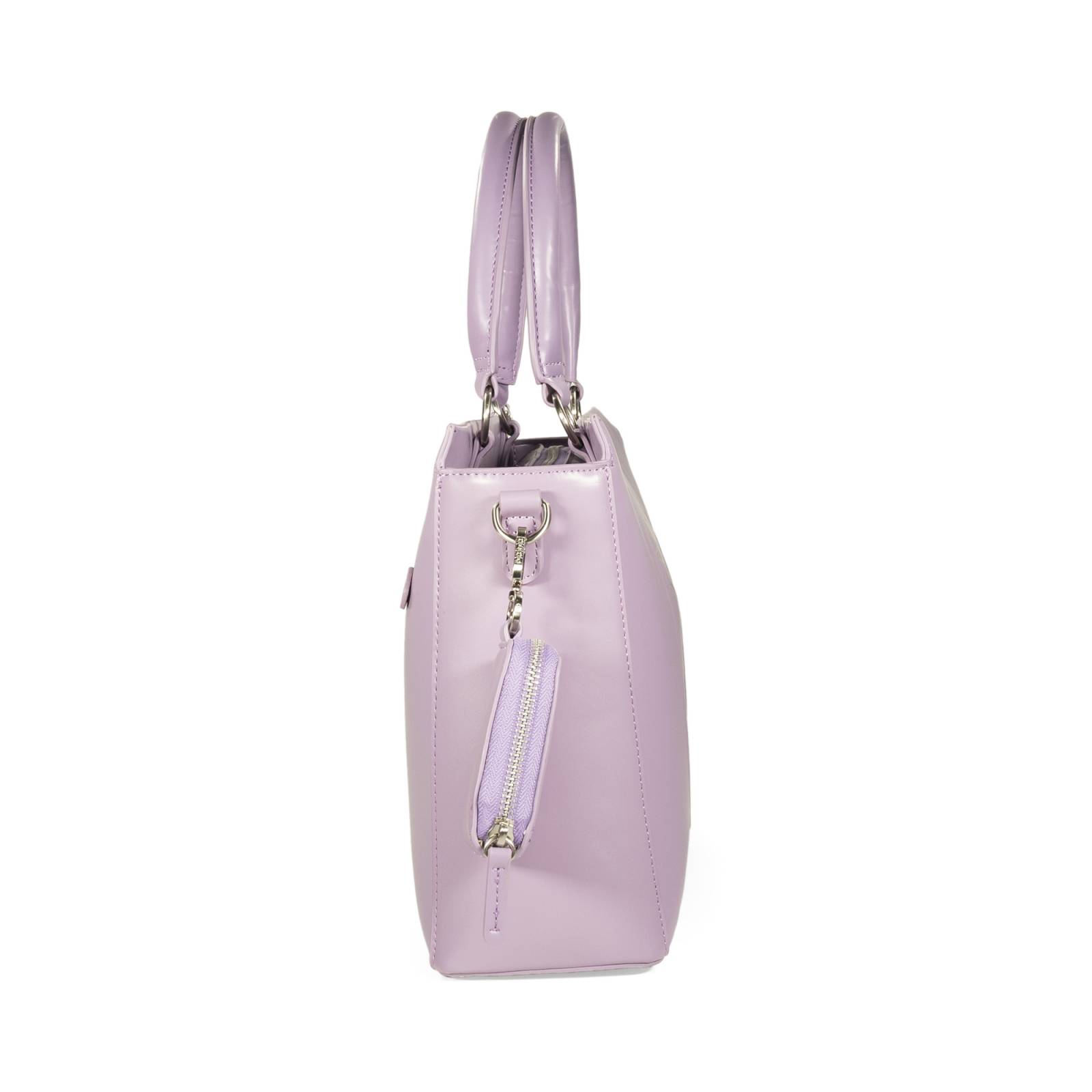 Bolsa Satchel Cloe Mediana con Monedero color Lila