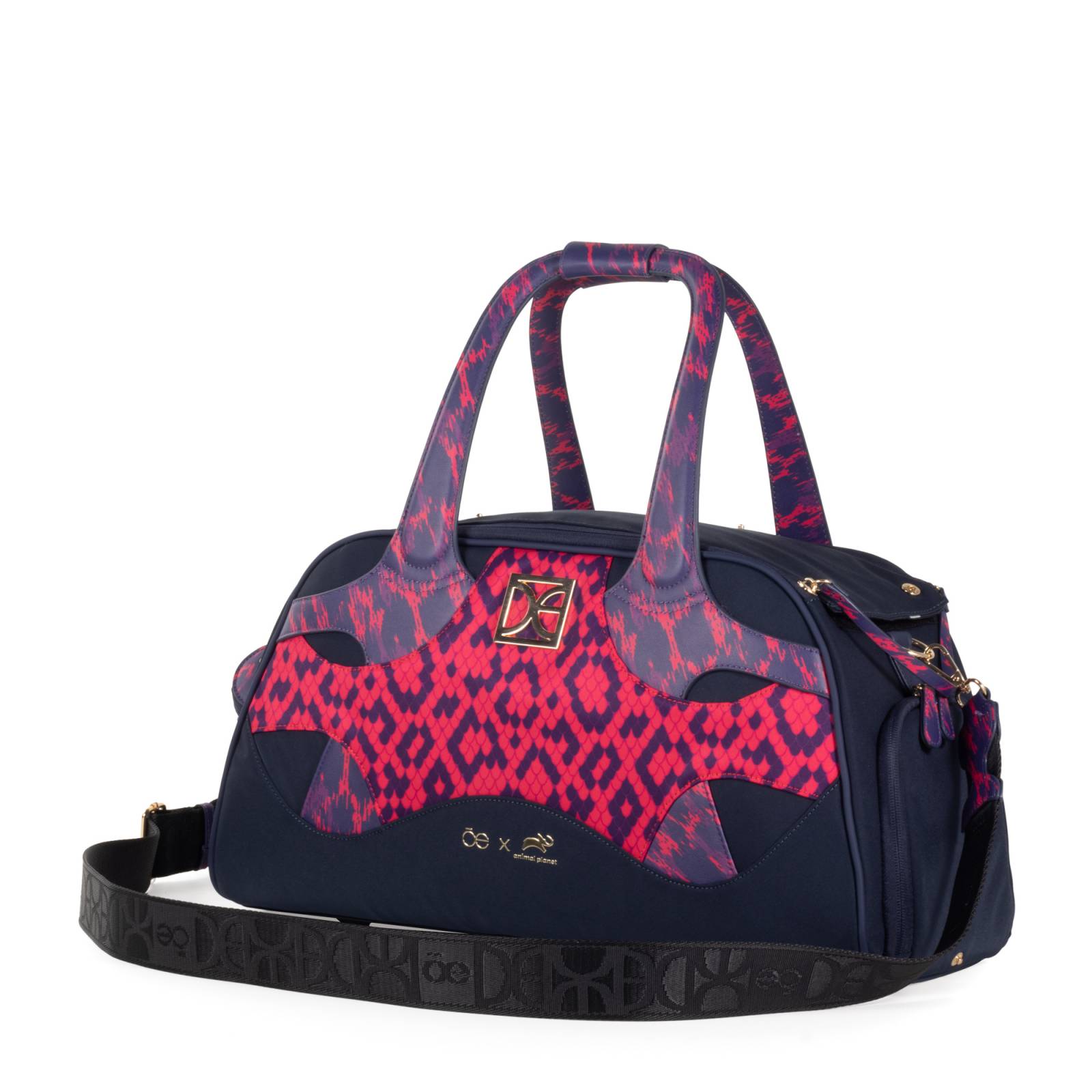 Duffle Bag Oe x Animal Planet con Apertura para Mascota Multicolor